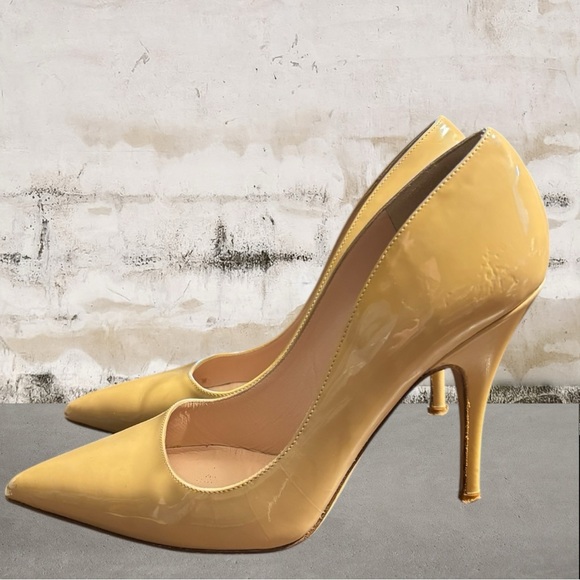 Kate Spade New York Patent Leather Pumps Neutral Size 9 - Picture 4 of 6